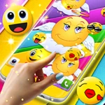 emoji live wallpaper android application logo